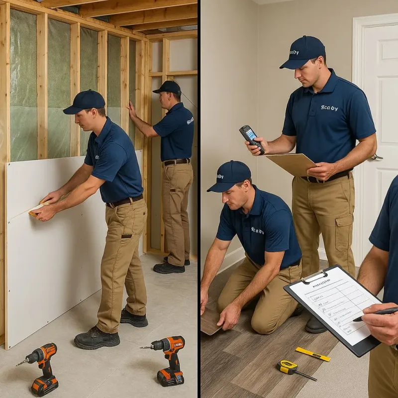 Repairs and Reconstruction process in Talmage, CA