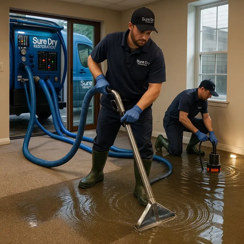 Water Extraction and Removal process in Talmage, CA